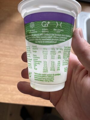 Unknown nutrition facts table