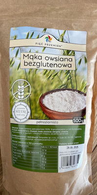 Mąka owsiana bezglutenowa