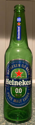 Heineken 0.0% front packaging