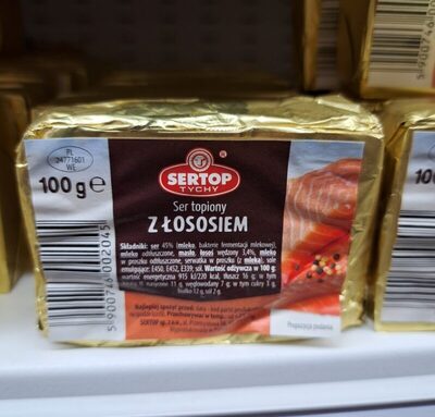 Schmelzkäse mit Lachs