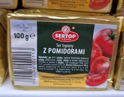 Schmelzkäse mit Tomate sertop