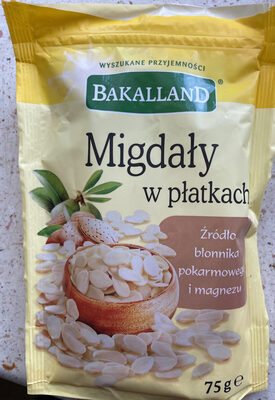 Migdały w płatkach