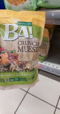 Crunchy Muesli 5 Dried Fruits & Honey