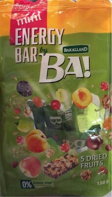 Mini energy bar by ba