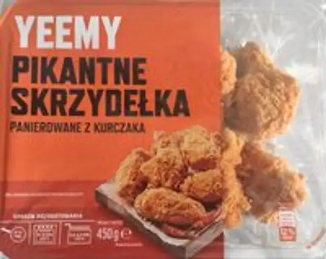 Pikantne skrzydełka panierowane z kurczaka