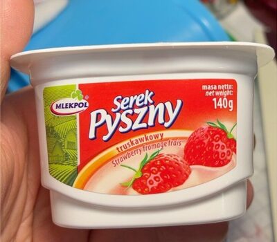 Mlekpol serek pyszny truskawkowy