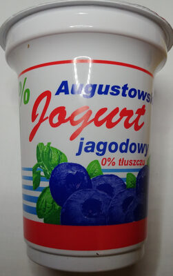 Jogurt Augustowski 0% tłuszczu front packaging