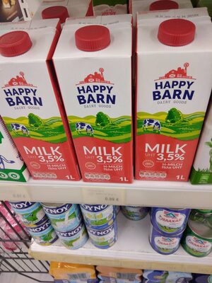 Happy barn milk
