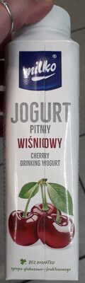 Milko jogurt pitny wiśniowy