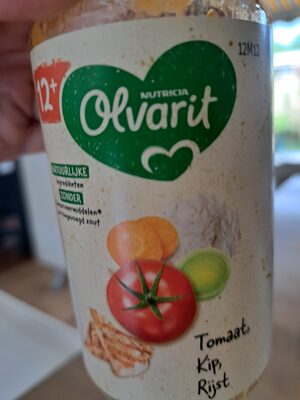 Tomaat, kip, rijst front packaging