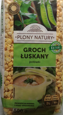 Groch łuskany połówki