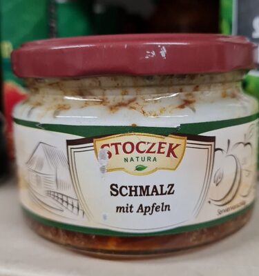 Schmalz mit Apfel