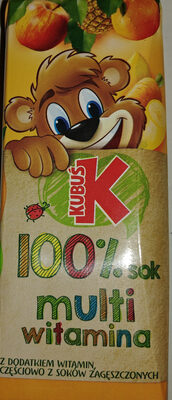 Sok wieloowocowy marchwiowy z dodatkiem witamin