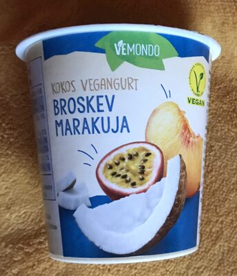 Kokos vegangurt - broskev marakuja