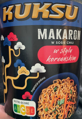 Makaron w sosie chili w stylu koreańskim