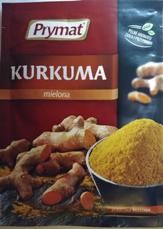 Kurkuma front packaging
