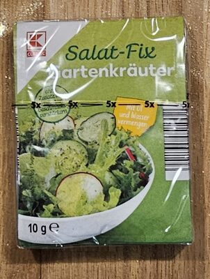 Salat fix Gartenkräuter