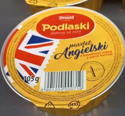 Englische Pastete front packaging
