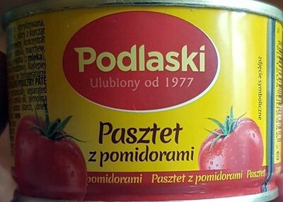 Pasztet z pomidorami front packaging