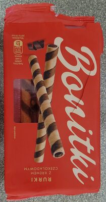 Bonitki Rurki z Kremem Czekoladowym