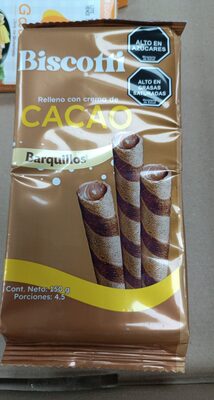 Barquillo cacao