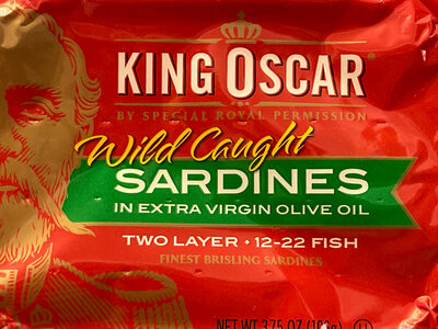 Wild caught Sardines in olive oil