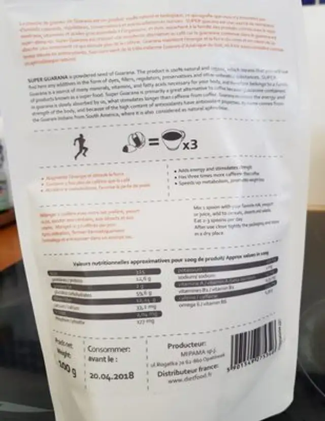 Konjac Svamp Rød Til Sensitiv Og Moden Hud ingredients label