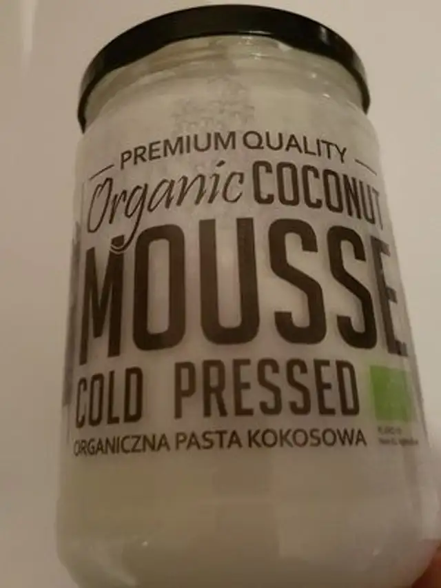 Kokos Mousse Unik Food 500 ML økologisk nutrition facts table