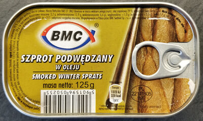 Smoked winter sprats