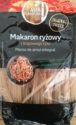 Massa de arroz integral