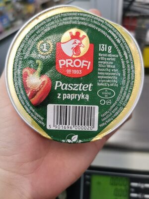 Wielkopolski pasztet z drobiem i papryką front packaging