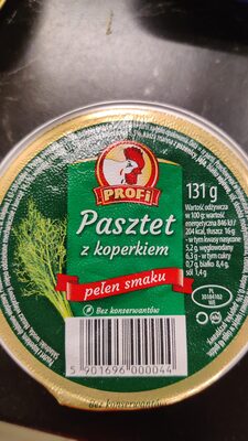 Pastet z koperkiem