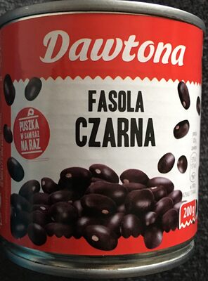 Fasola czarna front packaging