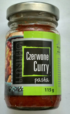 Czerwone curry pasta
