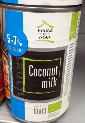 Coconut milk 5-7%