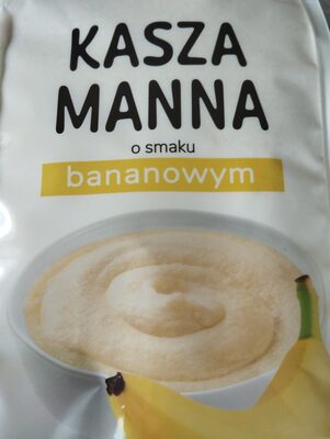 Kasza Manna o smaku bananowym