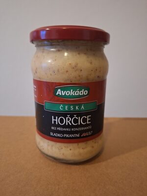 Česká hořčice sladko-pikantní