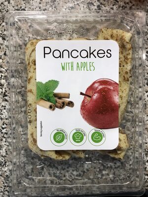 Pancakes with apples