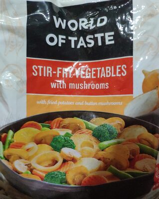 Stir Fry Vegetables with mushrooms