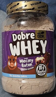 Dobre Whey front packaging