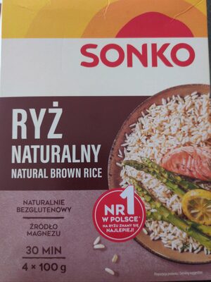 Natürlicher brauner Reis