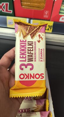 3 Lekkkie Wafelkie front packaging