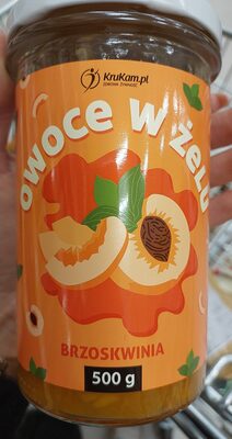 Owoce w żelu brzoskwinia