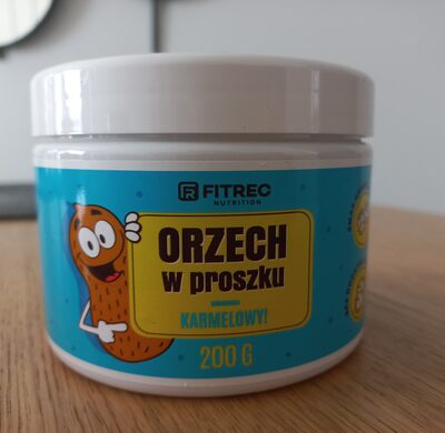 Orzech w proszku karmelowy