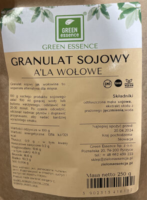 Granulat sojowy a'la wołowe