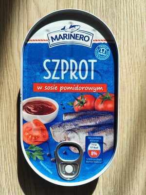 Szprot w sosie pomidorowym
