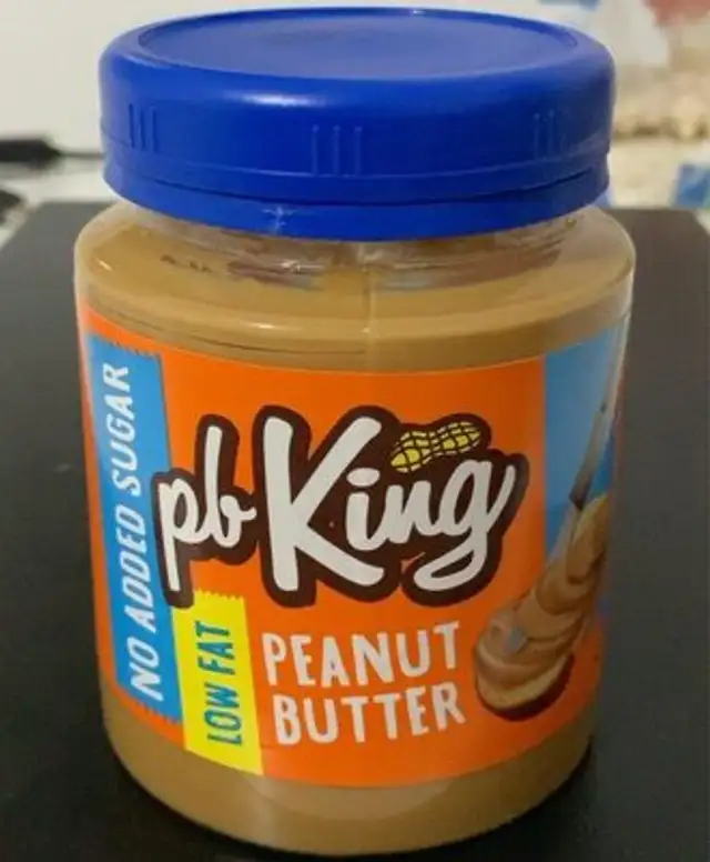 No added sugar low fat peanut butter