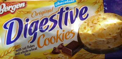 Digestive cookies front packaging