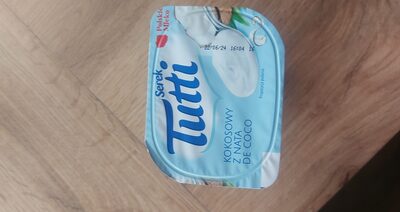 Serek homogenizowany kokosowy z Nata De Coco
