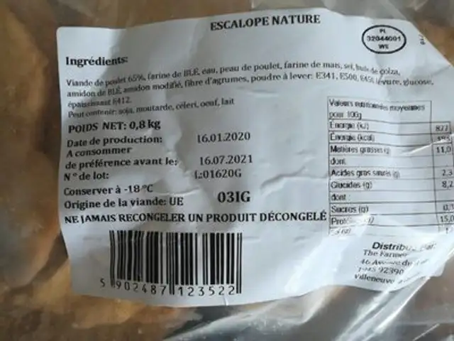 Escalope nature
